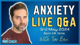 Live ANXIETY Q&A | Ask A Therapist About Anxiety