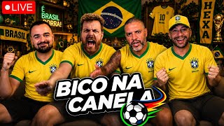 AO VIVO – BICO NA CANELA : AMANHÃ TEM SHOW DA SELEÇÃO ? BRASIL X EGITO