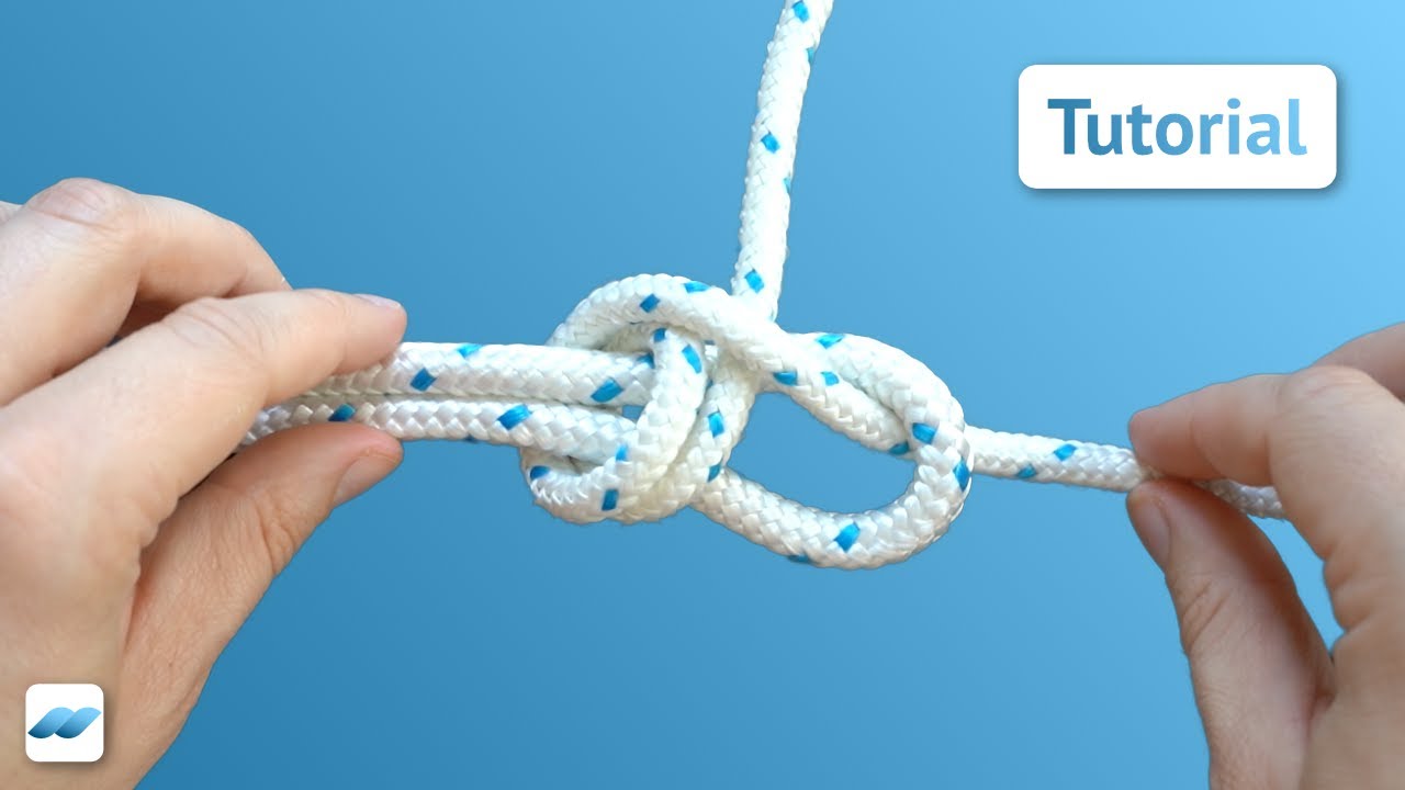 Doppelter Schotstek Konten | Einfache Anleitung zum Knoten binden