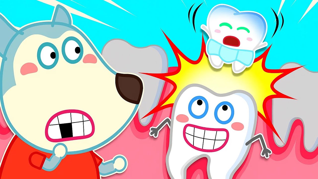 Et si Wolfoo changeait de dents ?🦷Ne laissez pas vos dents de lait tomber | Wolfoo TV France