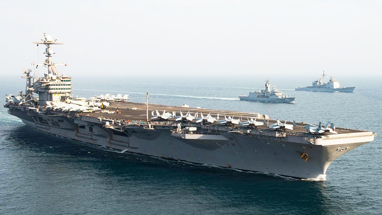 Корабль 10 часов. CVN 74.