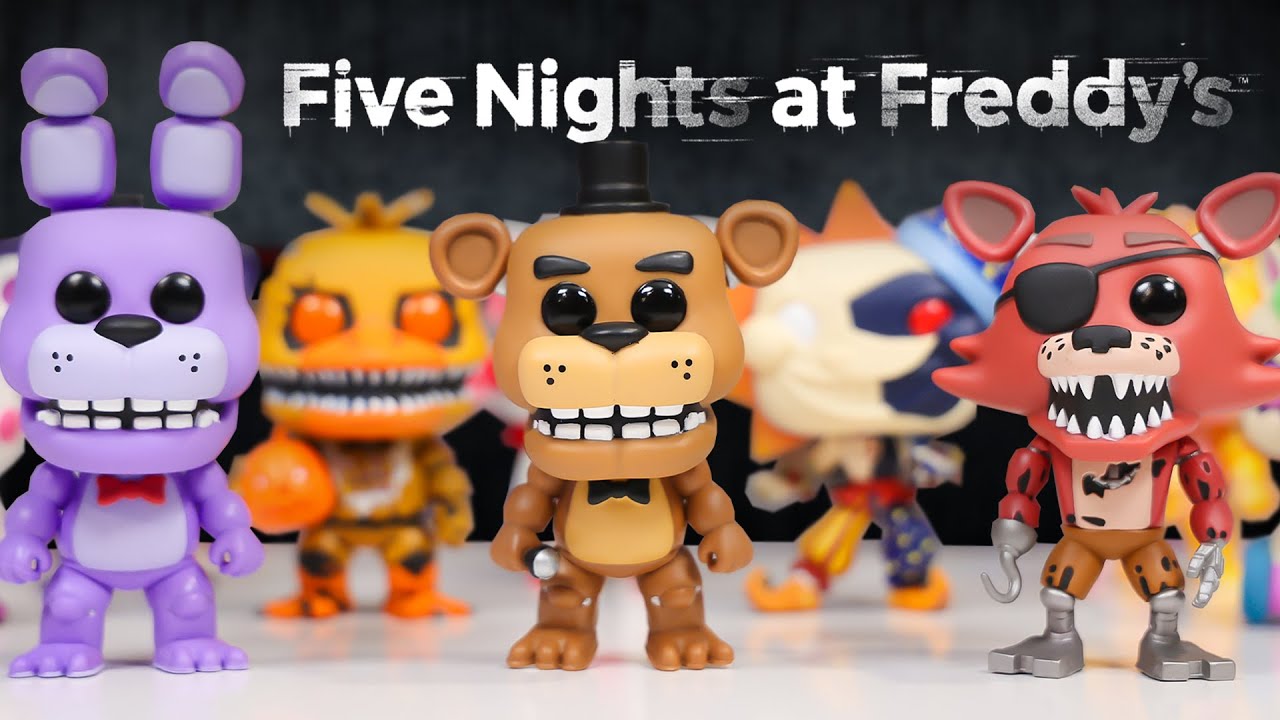 65+ FIVE NIGHTS AT FREDDYS FUNKO POP FIGURE COLLECTION! - 2023 Complete FNaf  Collection 