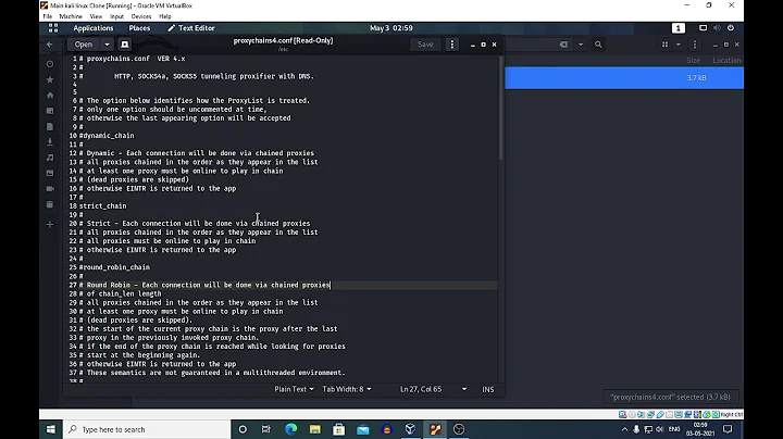 Reset/Reinstall Proxychains in Kali Linux 2021. Hands on practical lab lecture 9.