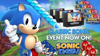 Classic Sonic In Sonic Dash Run Race (iOS Android Mobile) Part1 Grern Hill Zone Lost World BOOS