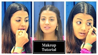 DIY Simple & NATURAL MAKEUP Tutorial For Beginners |College Makeup |Party Makeup