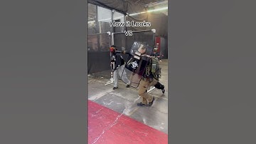 Riot shields are fun until every targets you #airsoft #taccity #gaming
