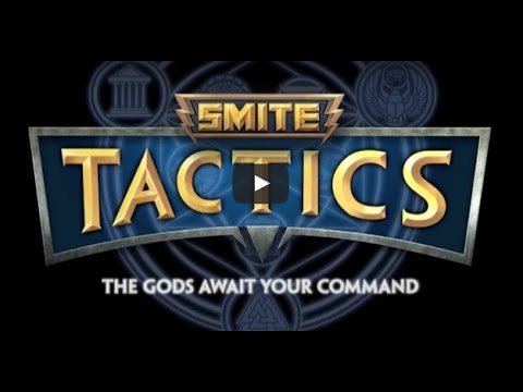 Трейлер  игры SMITE Tactics от студии Hi Rez