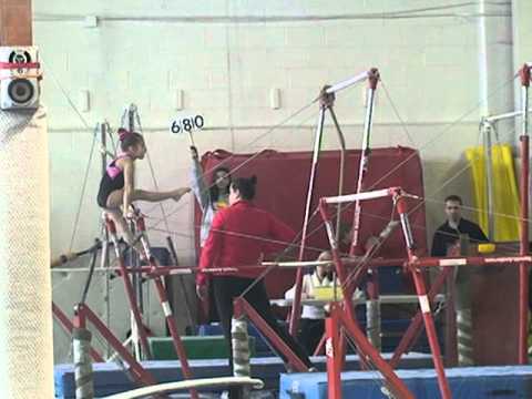 Emily Rogers level 3 gymnastics bars