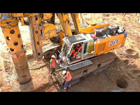 Video: Bauer Drilling Rigs: BG28 And BG36, MBG12 And Other Drilling Rigs, Drilling Equipment Specifications