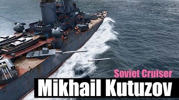 Soviet Cruiser Mikhail Kutuzov: The Cold War Giant of the Black Sea Fleet! wows Naval Legends