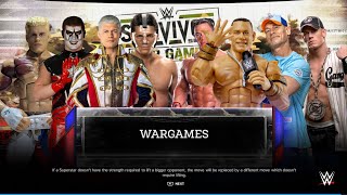 4 Cody Rhodes Avatar vs 4 John Cena Avatar - WWE 2K 24 screenshot 5