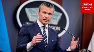 'It Truly Is A Golden Age Of Manufacturing': Pete Hegseth Touts Development Of U.S. Supply Chains