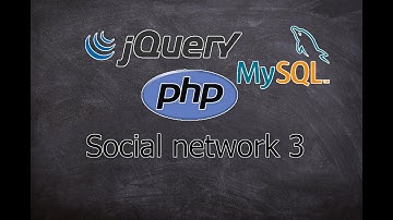 PHP+Msql+Jquery+Bootstrap social network#3 เริ่มต่อฐานข้อมูล[WEBDER]