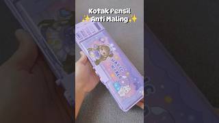 Kotak Pensil Anti Maling 😱 #kotakpensilcanggih #kotakpensilkodekunci #shopeehaulkotakpensil