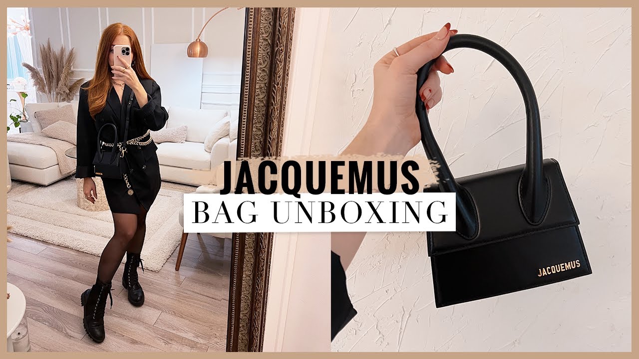 Le Chiquito Moyen Shoulder Bag in Black Jacquemus