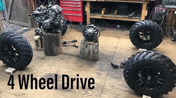 4WD Mini Rock Bouncer Build Suzuki SV650 Part 1