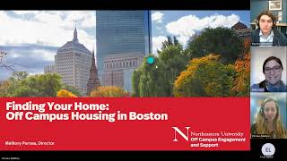 Living Off Campus Session: Northeastern Global Scholars