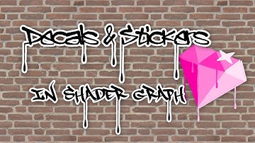 Decals & Stickers in Unity Shader Graph and URP