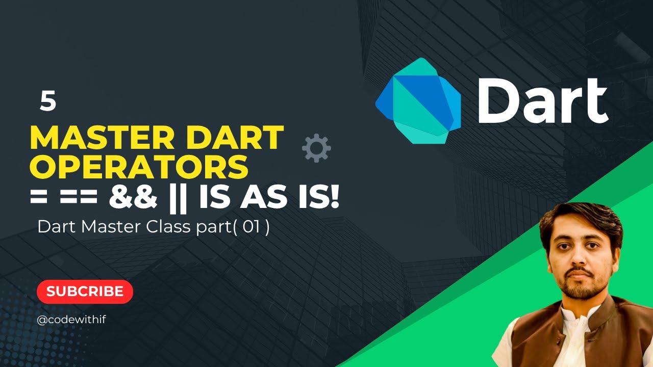 5 - Master Dart Operators | Assignment, Logical, Comparison & Type-Test ...