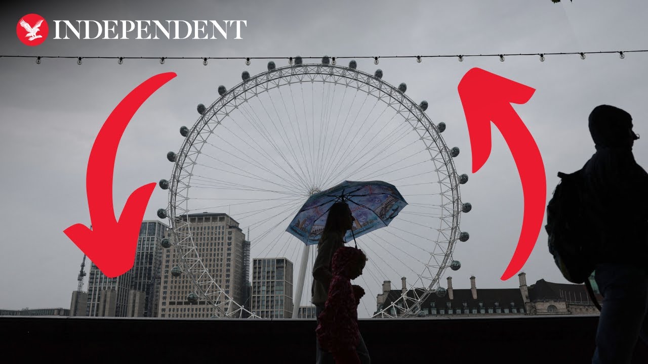 Why Is The London Eye Spinning Backwards Youtube 
