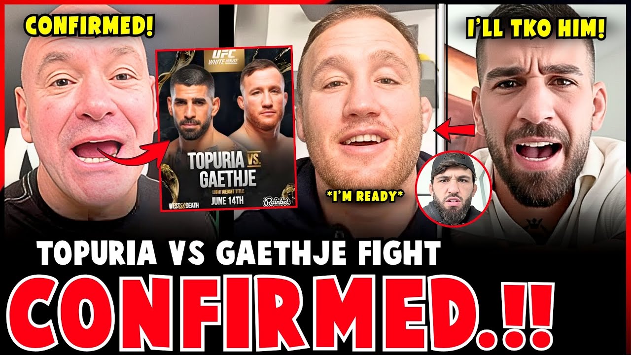 Ilia Topuria vs Justin Gaethje Fight CONFIRMED! | Merab FIGHTING Petr Yan NEXT at WHITE HOUSE!?