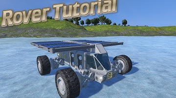 Space engineers - How to build a basic rover