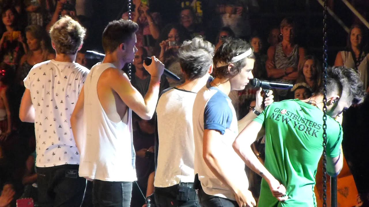 One Direction Last First Kiss Houston July 21 2013
