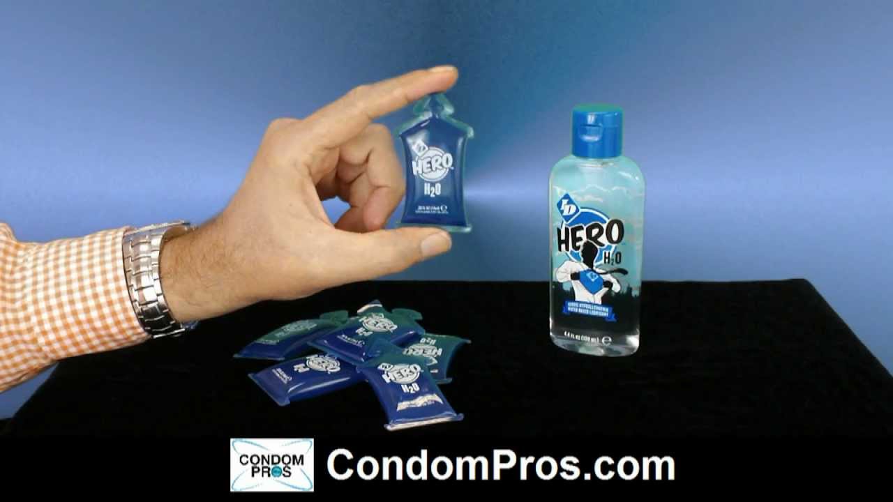 ID Hero H2O Hypoallergenic Personal Lubricant Review by Condom Pros