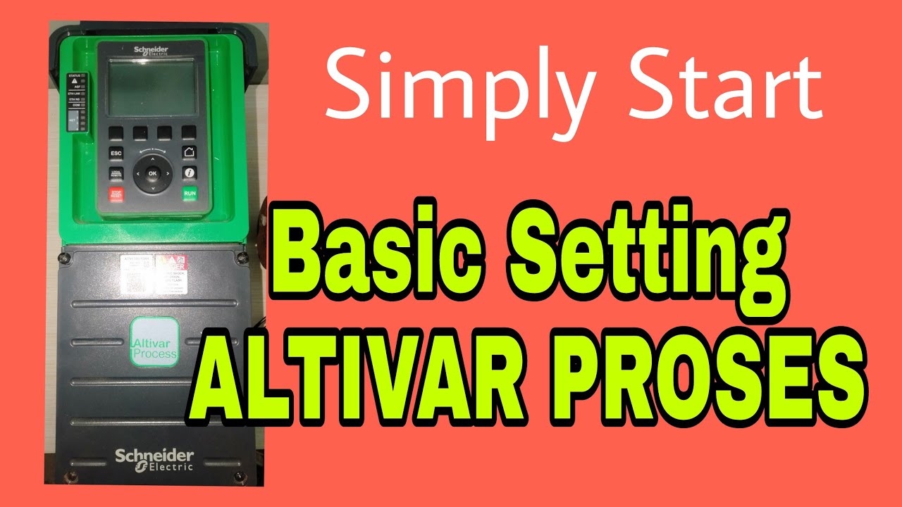 ATV 630 Schneider :Basic seting ATV 630