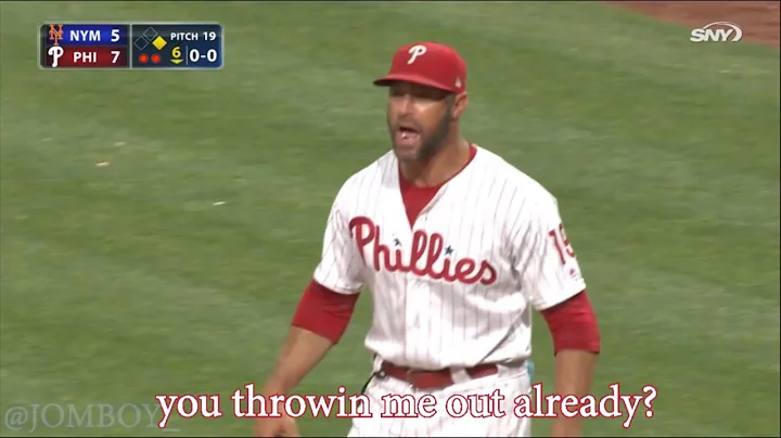 Gabe Kapler Gets Ejected by Joe West, a breakdown