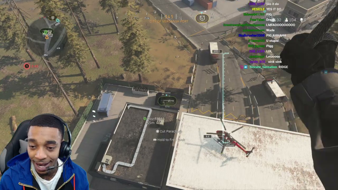 FlightReacts Plays COD Warzone For the FIRST Time W/ YourRage + Homies & THIS HAPPENED!