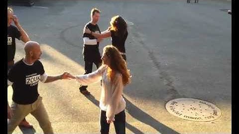 Zouk Dancing  @ The Vondelpark Amsterdam 7  Oktober 2012