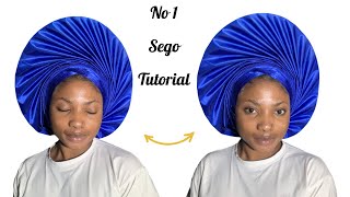 BEST FAN GELE TUTORIAL ( SEGO GELE) #geletutorial #turban #ennygelecraft #howto #howtotiegele