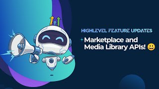 Marketplace and Media Library APIs! 😃