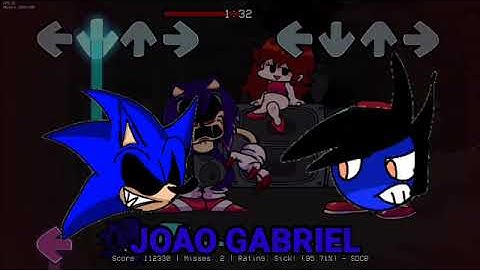 fnf you can,t run encore mais eu canto