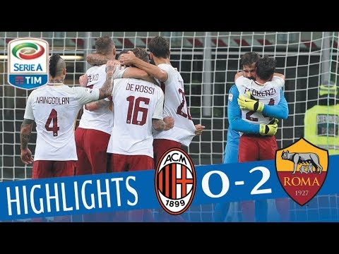Милан - Рома 0:2 видео