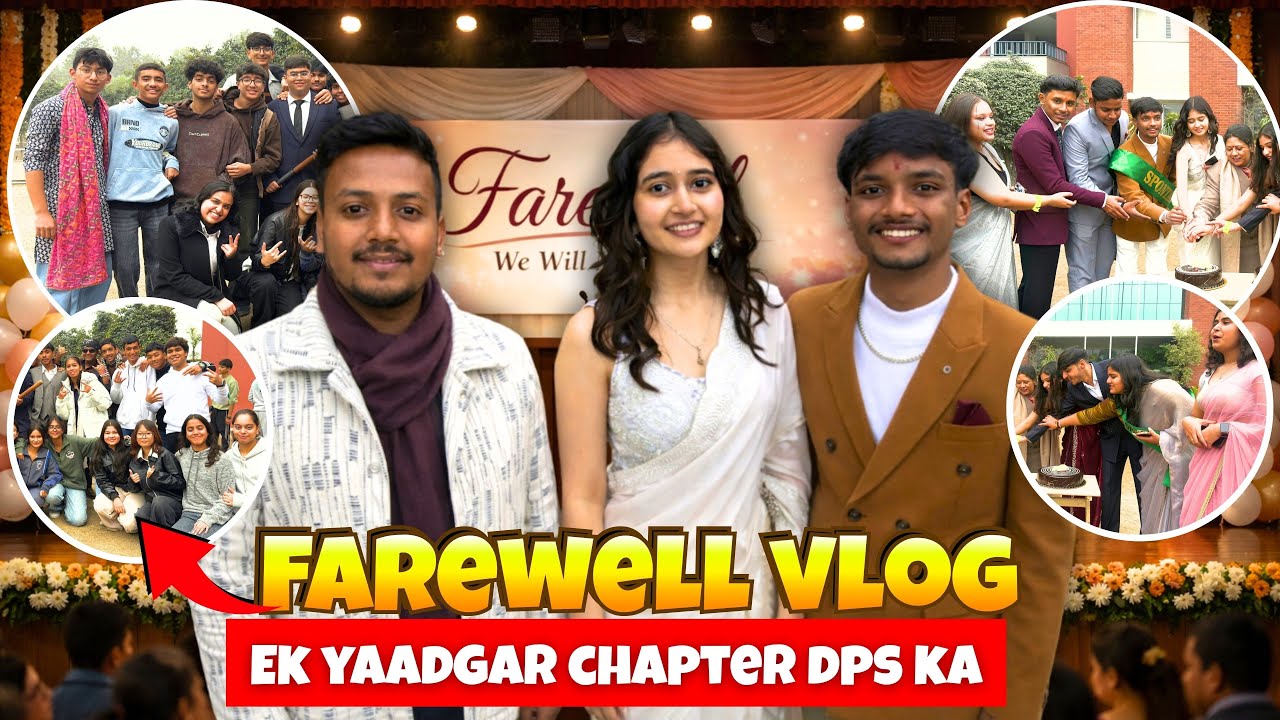 DPS ki Farewell Party 🎊| Ek Yaadgaar Chapter 📖 The DPS Diaries 📗 