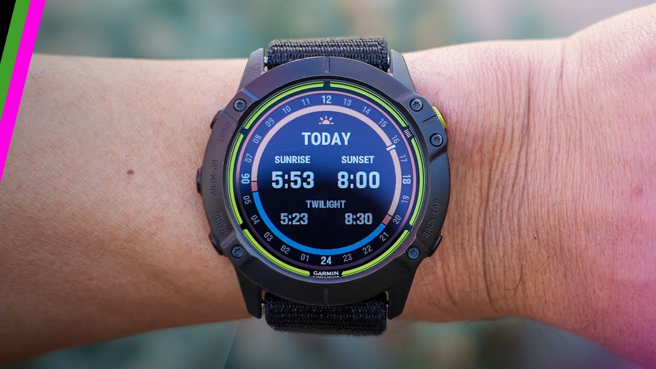 Garmin Enduro In-Depth Review // GPS, Heart Rate Accuracy, and Battery Life  - YouTube
