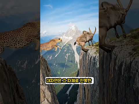 새끼 산양을 지키려던 어미의 절벽 위 사투 thumbnail