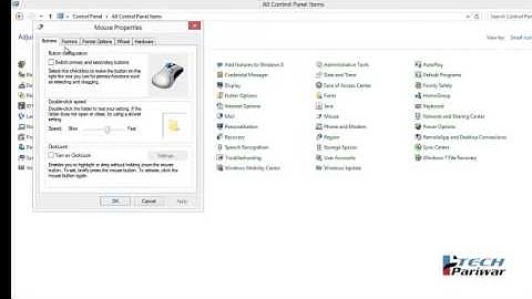 how to use mouse with your left hand