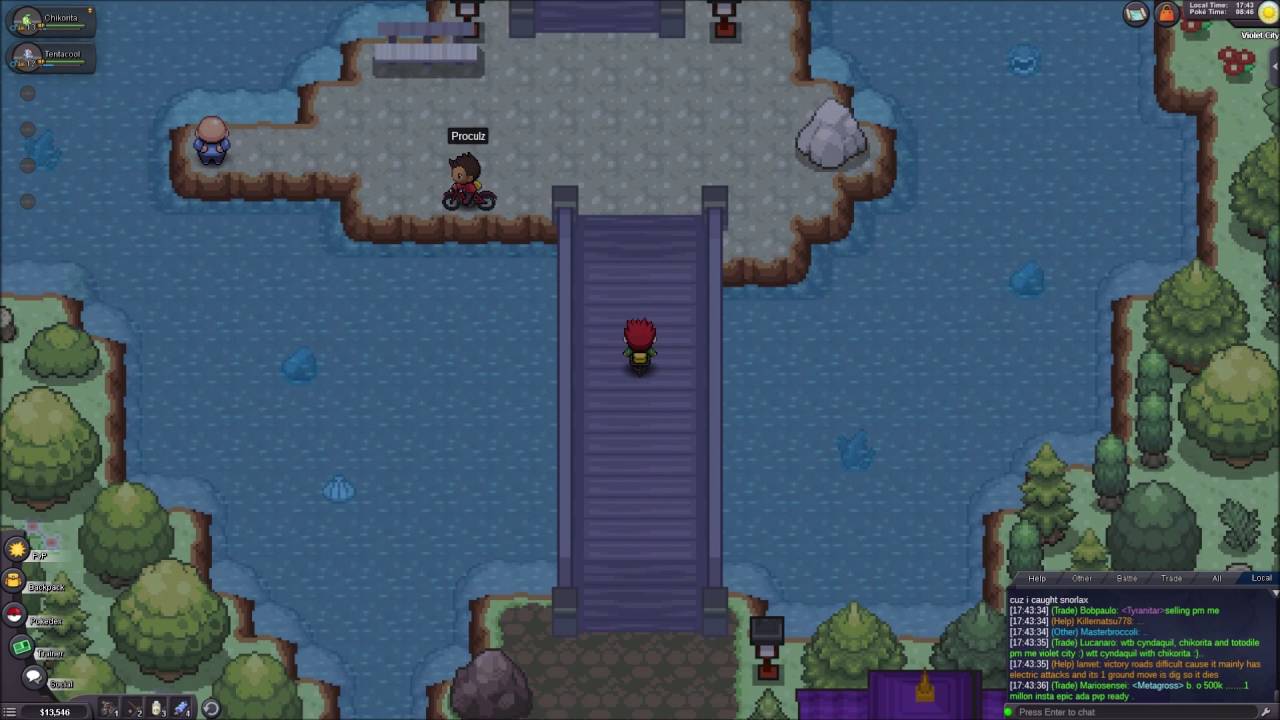 Pokemon Revolution Complete Johto walkthrough 4 unlock Gym 1 YouTube