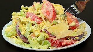 I make this every night for my husband! 🥗 He eats and loses weight.