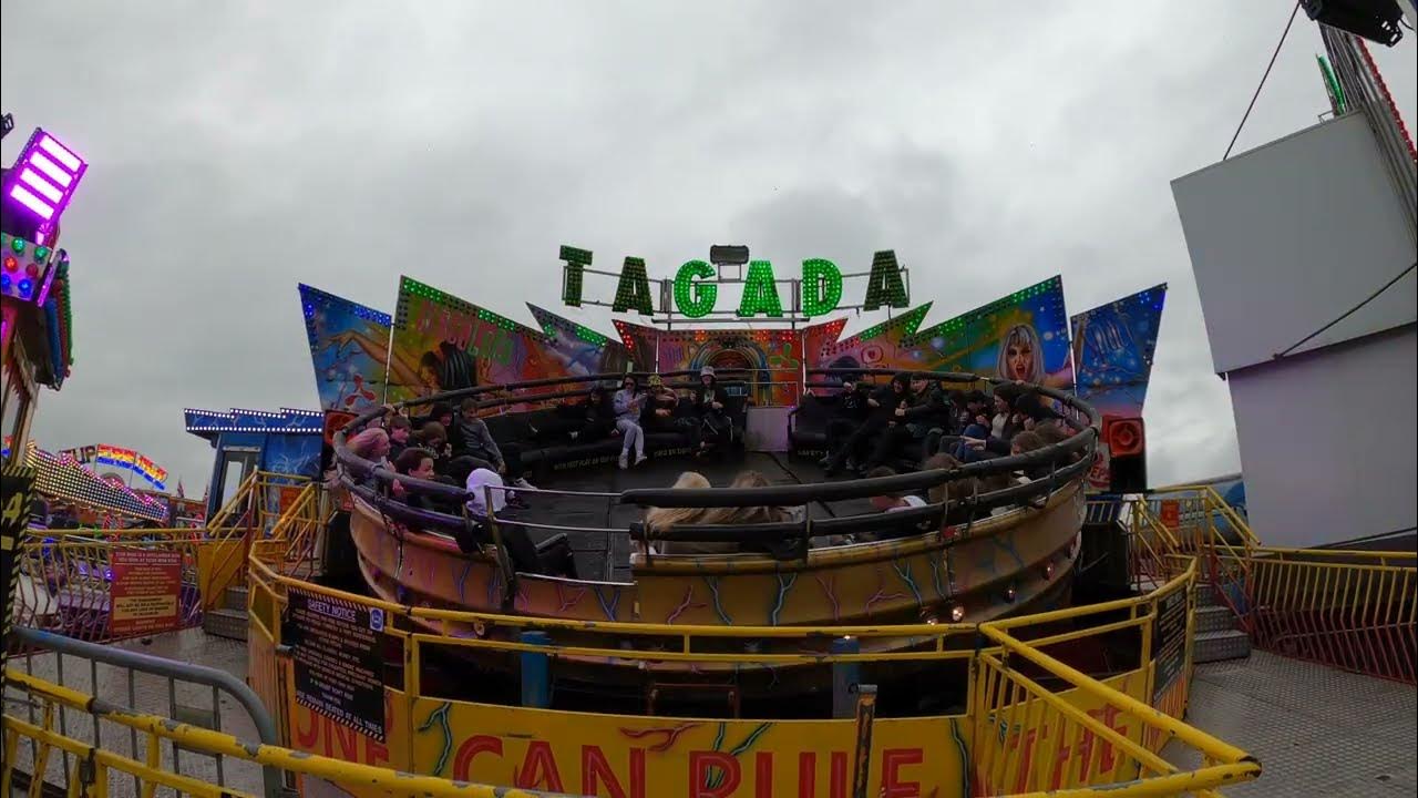 William Roberts Tagada Off Ride POV Knutsford May Day Fair 2023 YouTube