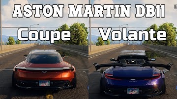 NFS Unbound: Aston Martin DB11 vs Aston Martin DB11 Volante - WHICH IS FASTEST (Drag Race)