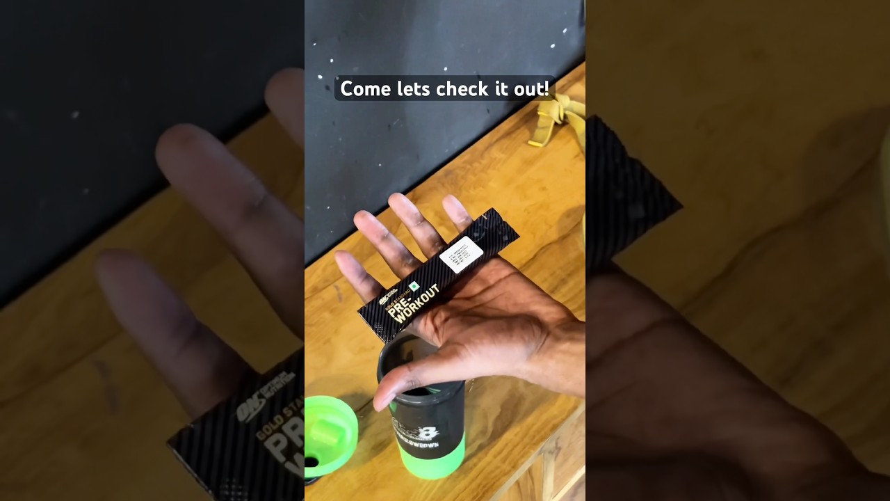 Optimum Nutrition Pre Workout Review - Shorts 