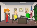 Caillou sneak out of school going Chuck E. Cheese’s/suspended/grounded