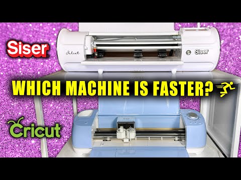 SISER JULIET vs. CRICUT EXPLORE AIR 2: WHICH IS FASTER & CUTS BETTER?!