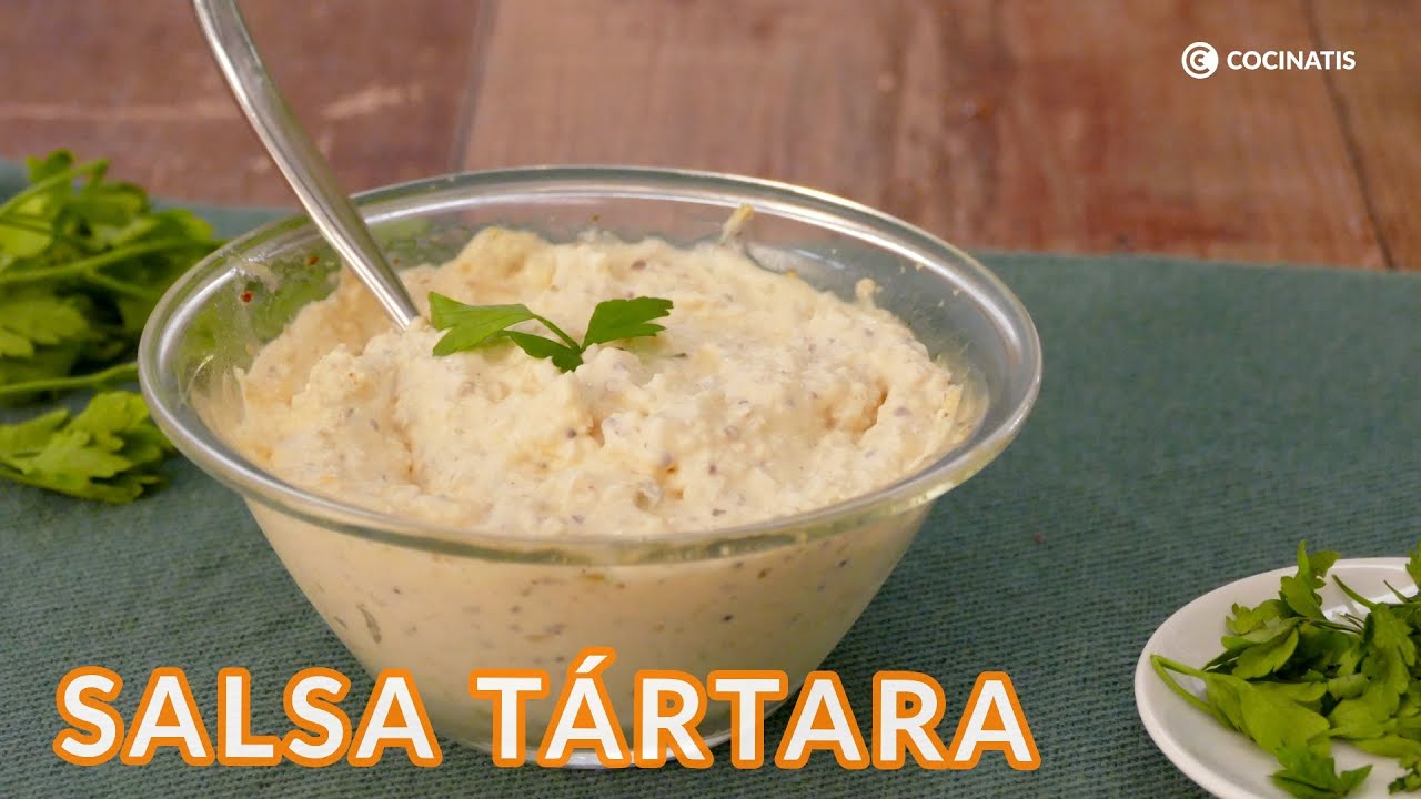 Cómo hacer la SALSA TÁRTARA ¡con la receta más sencilla! // Cocinatis