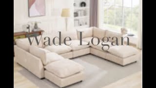 Wayfair: Wade Logan Chenile 8-Piece Sectional Couch unboxing and assemble