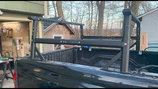 Kreboc Universal Adjustable Truck Ladder Rack with 660lbs Load Capacity by daredevil7442 90 views 5 months ago 12 minutes, 7 seconds